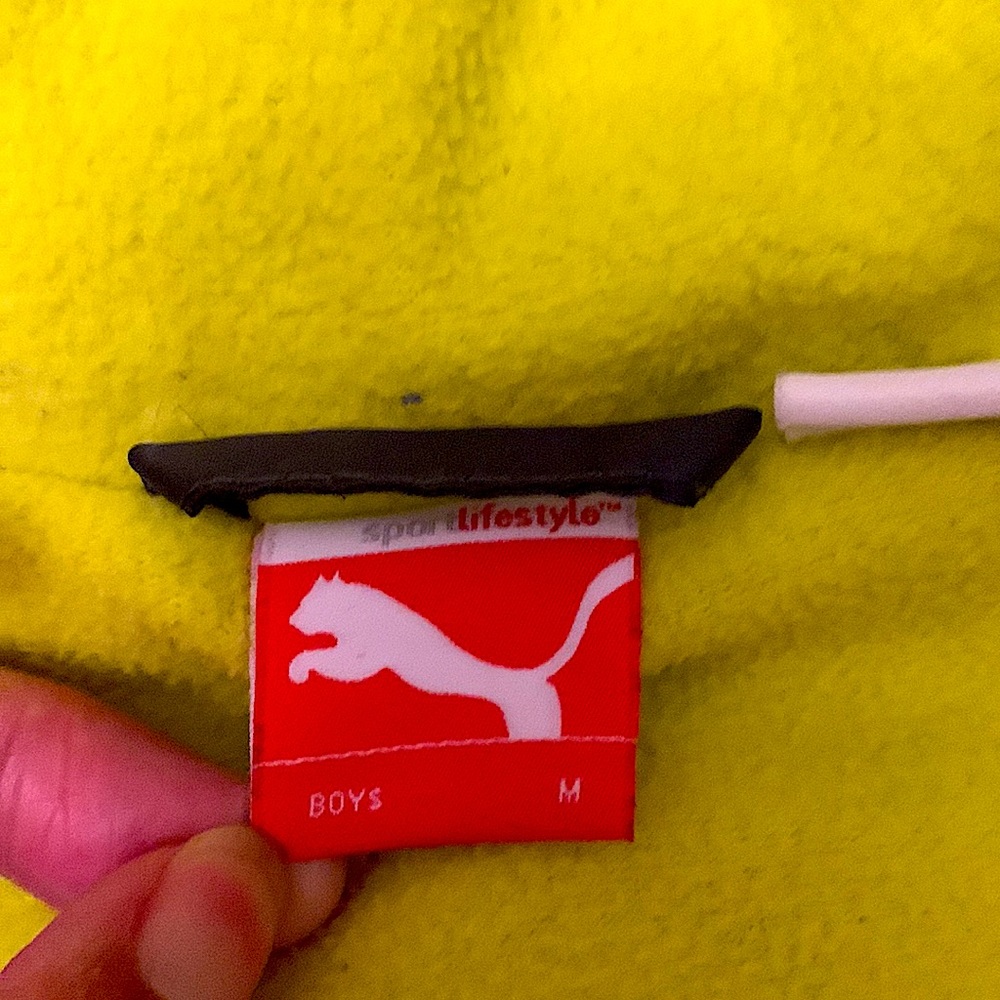 Puma Boys Hooded Puffy Jacket Boys Size M 🧥 - Picture 3 of 5